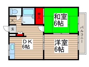 エステートピアオリエント３の物件間取画像